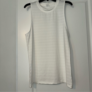 Zyia Active Womens White Athletic Tank Size‎ Large